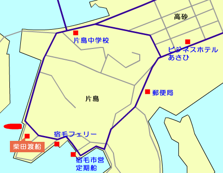 片島周辺地図